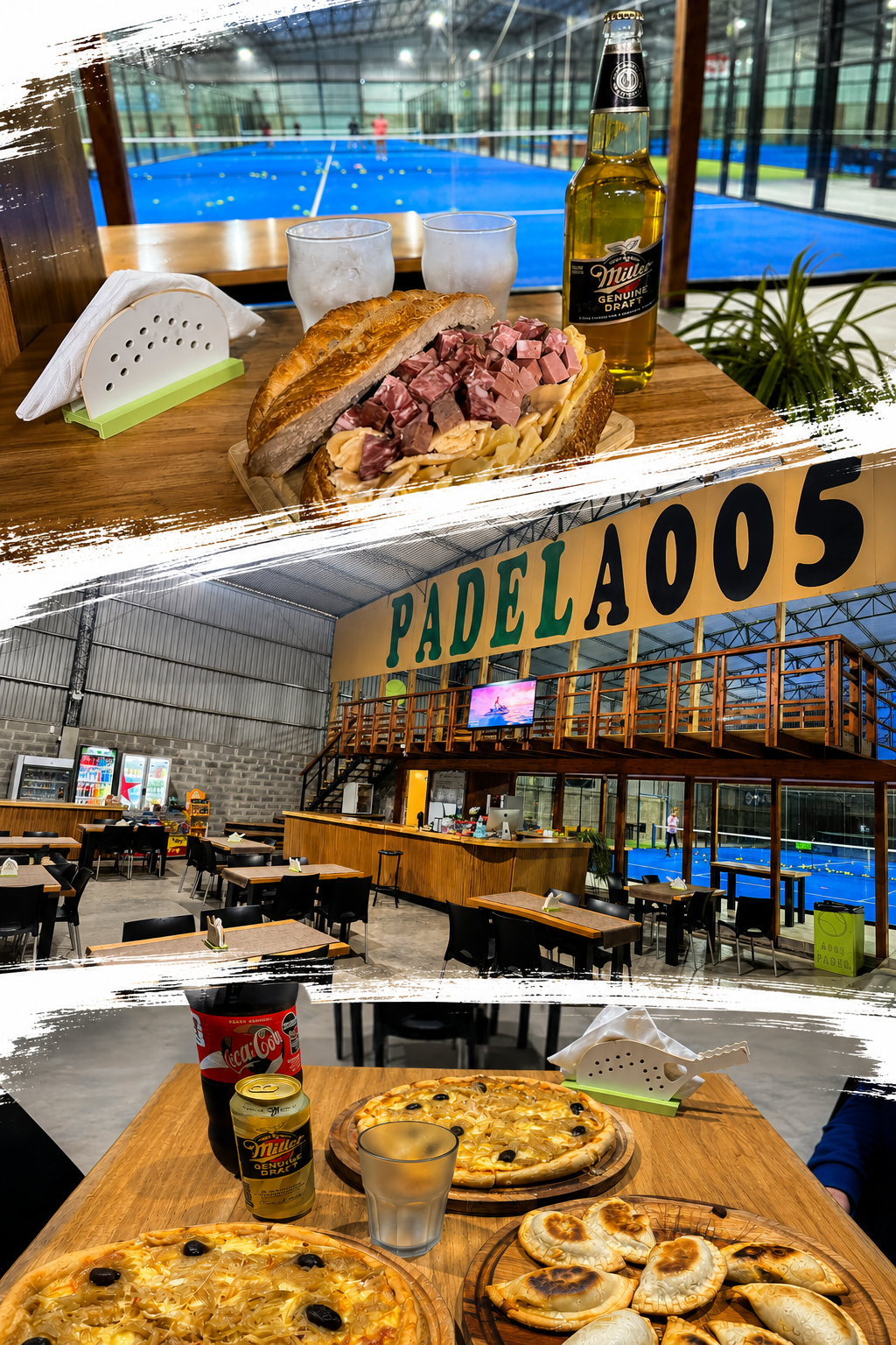 Lounge & Buffet del complejo A005 Padel